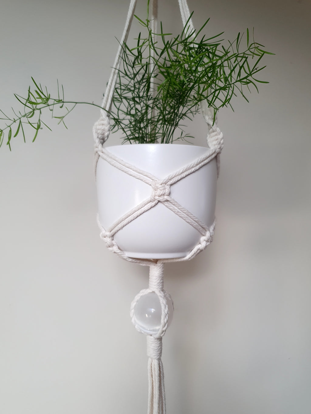 Selenite sphere