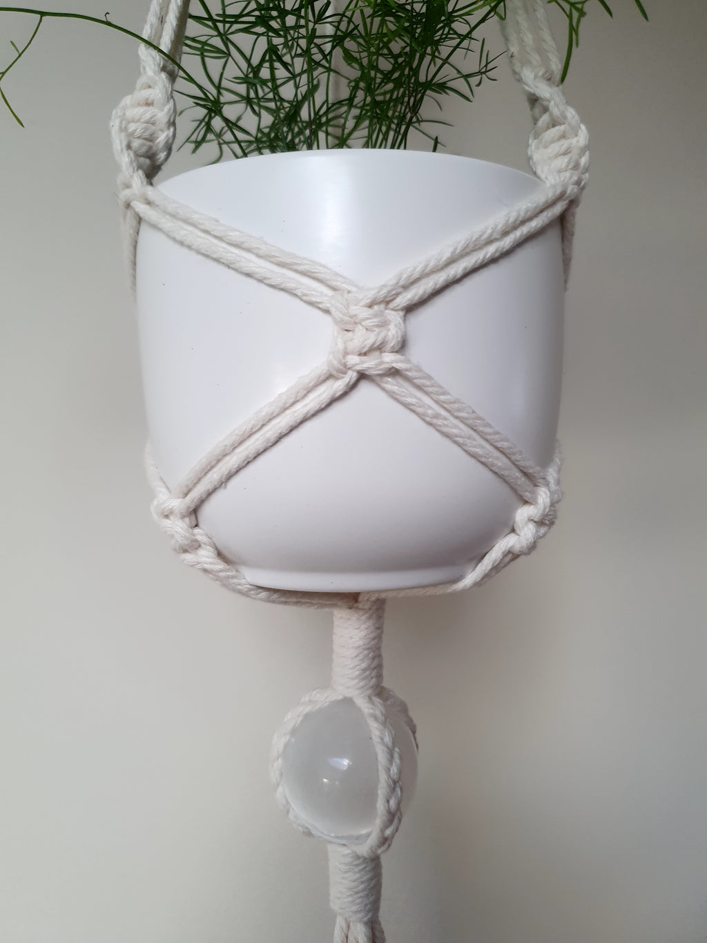 Selenite sphere