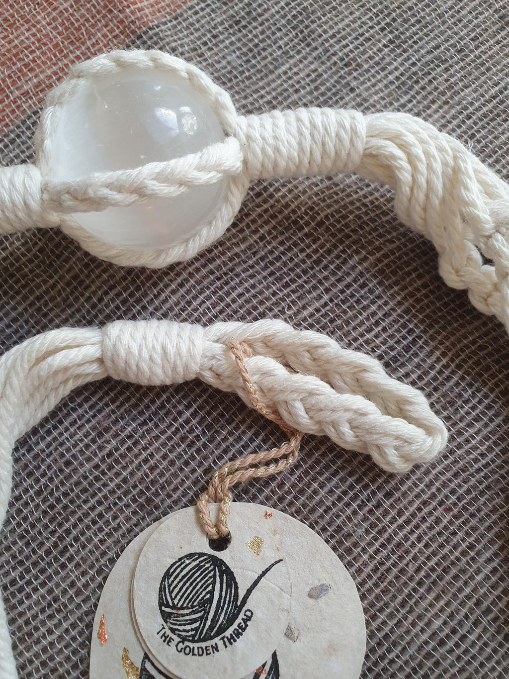 Selenite sphere